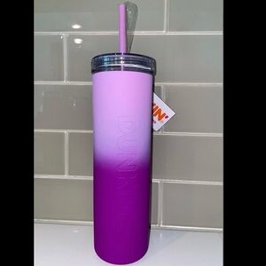 Dunkin Summer 2024 rainbow silicone cup